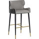 Gianni 41 inch Dillon Stratus / Dillon Black Barstool